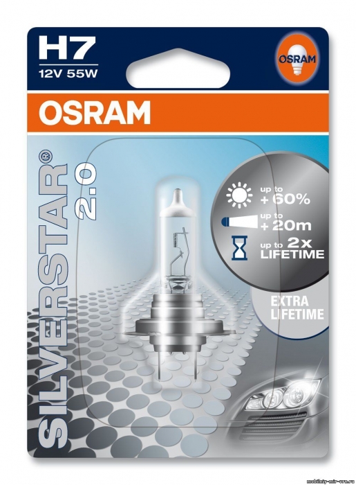 192b534a-6432-11ea-a251-04d9f508137a Автолампа H1 55W 64150 SVS-01B +20m+60%  1шт блистер