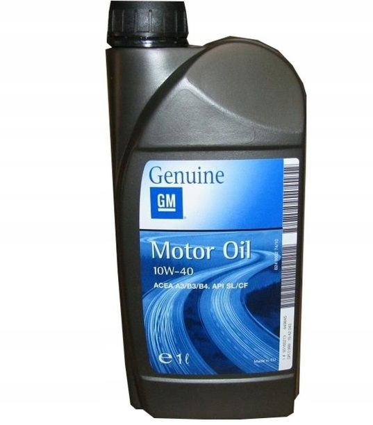 20993d68-abd6-11ea-a25b-04d9f508137a Масло моторное GM Motor Oil SAE 10w-40 SL CF (1л)