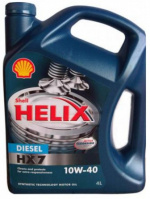 Масло моторное Shell Helix HX7 Diesel SAE 10W-40 (синий) A3/B4; CF (4л)