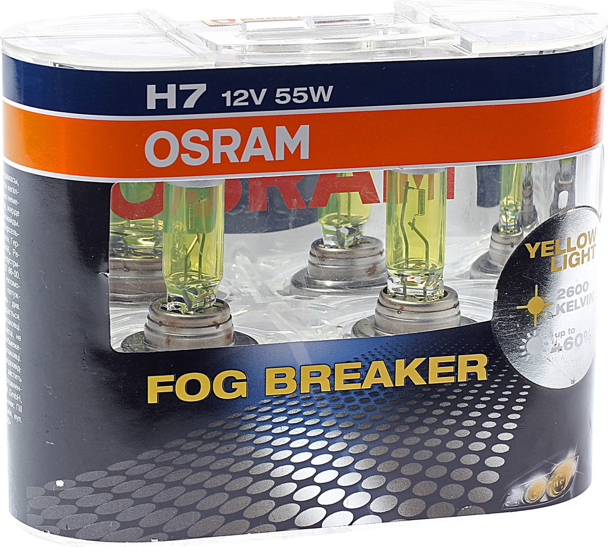 e0c61ddd-62c3-11ea-a250-04d9f508137a Автолампа H7 55W FOG BREAKER ( 62210 FBR EuroDuo) к-т.