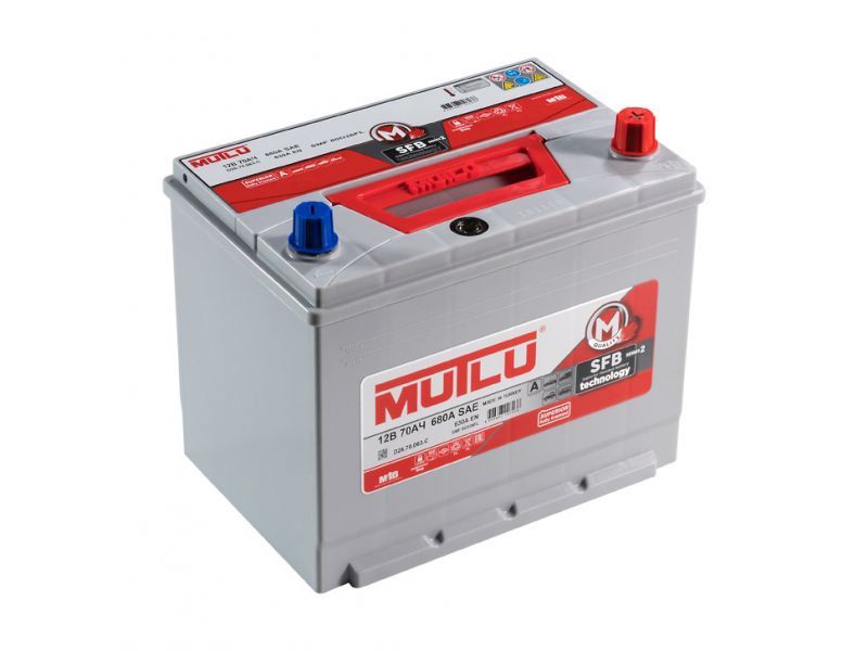 cc288cc5-e44d-11e6-b11c-0cc47a3200a7 АКБ MUTLU SFB M2 6ст-70 обр. Asia (80D26FL) бортик