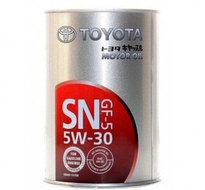 60cd6a69-b21b-11e6-8ff3-0cc47a3200a7 Масло моторное Toyota Castle Motor Oil 5W30 SN CF синт. (1л)