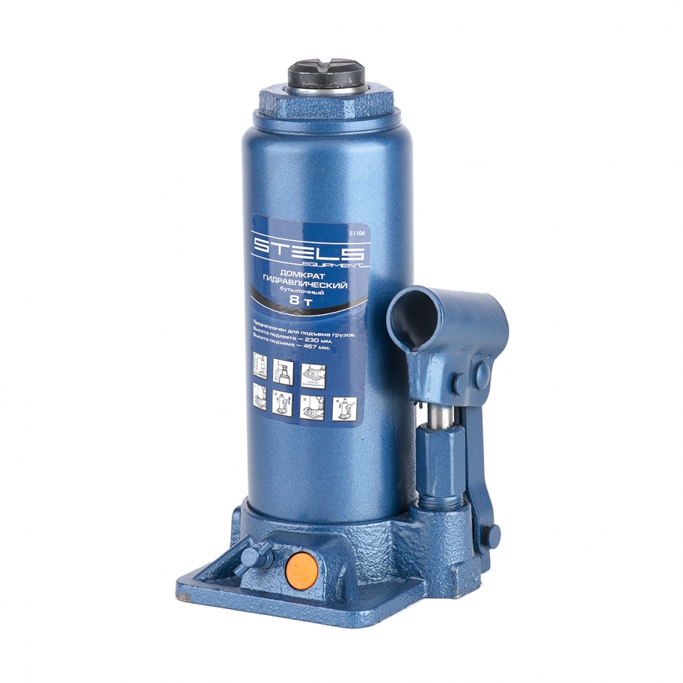 Домкрат гидравлический бутылочный  STELS  2т