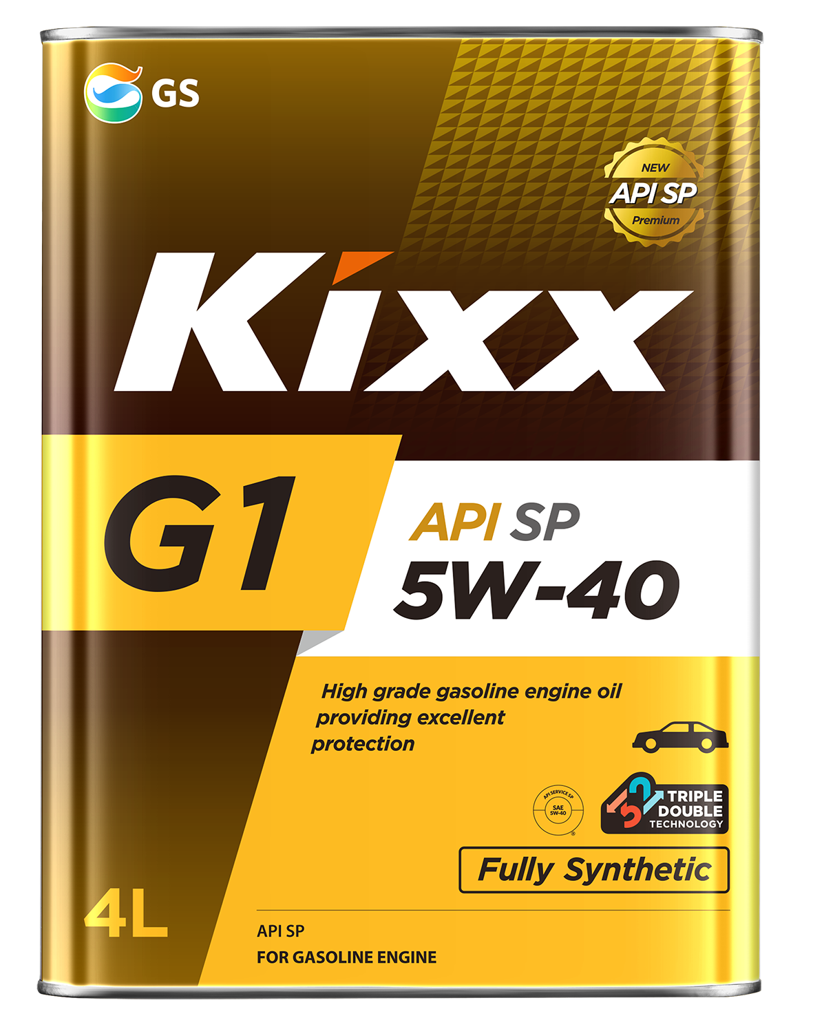 Масло моторное Kixx G1 SAE 5w-40 SP синт. (4л)