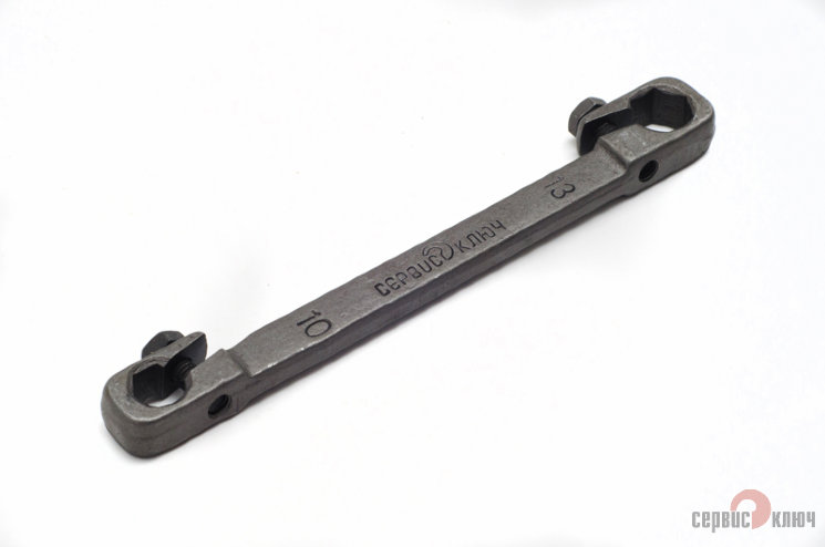 Ключ прокачки тормозов 10 13