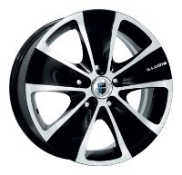 Диск колеса КиК "Иллюзио" 6,5x17 5*114,3 ЕТ45 D60,1 алмаз чёрн Ориг (КС455)
