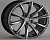 Диск колеса Lehrmeister 1026 7,5x17 4*100 ET38 D73,1 Hyper Black Face
