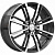 7x17/4x100 ET37 D67,1 Эрфурт (КС903) Алмаз черный