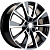 Khomen Wheels 7x18/5x114,3 ET50 D54,1 KHW1802 (Coolray) Black-FP