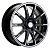 6,5x17/4x100 ET50 D60,1 KHW1707 (Lada Vesta) Black-FP