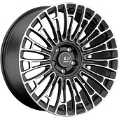 LS Forged 9,5x22/5x120 ET42 D72,6 LS FG25 MBF (конус, Колпак+лого)