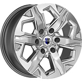 K&K 7,5x17/6x139,7 ET25 D106,1 Тейт (КС1050) Дарк платинум