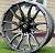 Диск колеса FUEL YF6098 8,5x19 5*108 ET30 D73,1 Satin Gunmetal + Satin Black Lip + Chrome Rivets