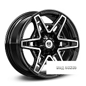 КиК R17 / 8J PCD 6x139.7 ЕТ 25 ЦО 106.1 Блэкберн