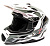 Шлем кроссовый HIZER J6801 #4 (S) white/gray