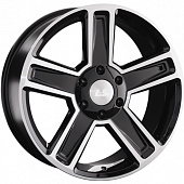 LS 8,5x20/6x139,7 ET20 D106,1 1296 BKF (конус, Колпак+лого)
