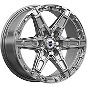 K&K 8x18/6x139,7 ET25 D106,1 Дистрикт (КС1159) Дарк платинум