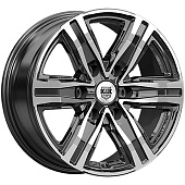 K&K 7,5x17/6x139,7 ET30 D106,1 R8 (КС1174) Алмаз черный