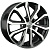 Replay 7x17/5x112 ET49 D66,6 MR176 BKF (конус, C570)