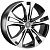 Replay 7,5x18/5x114,3 ET37,5 D70,6 FD199 BKF (конус, C570)