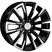 8x20/6x139,7 ET30 D77,8 812 BKF (конус, Колпак+лого)