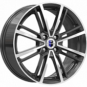 7x17/5x100 ET48 D56,1 Эрфурт (КС898) Алмаз черный