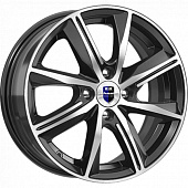 7x17/5x112 ET40 D66,6 Арнар (КС896) Алмаз черный
