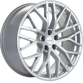 Khomen Wheels 8,5x20/5x112 ET20 D66,5 KHW2005 (Q8) Brilliant Silver-FP
