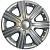 Колпаки на колеса 15 "DTM" Super silver (4шт)
