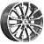 Premium Series 8,5x20/6x139,7 ET25 D106,1 КР006 (Land Cruiser Prado) Diamond Gloss Graphite