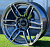 Диск колеса WEDS SA-60M 6007 8,0x17 4*100 ET35 D73,1 Hyper Black