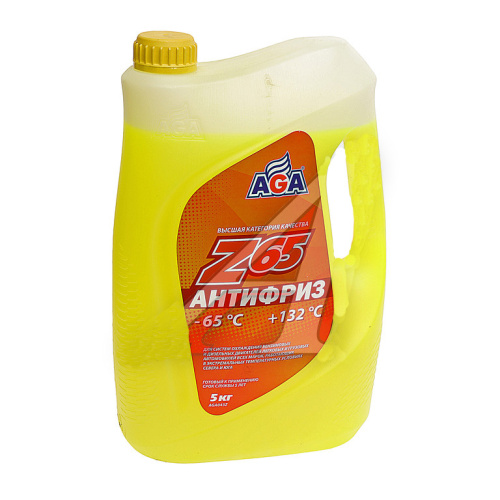 64f24af2-447f-11e4-bc9f-001e673659ad Охлаждающая жидкость AGA043Z -65с (желтый) (5л)