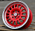 Диск колеса Sprint HART CP-R 5097 6,5x15 4*100/4*114,3 ET40 D73,1 Red Polish Lip