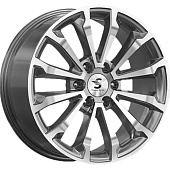 Premium Series 8,5x20/6x139,7 ET27 D77,9 КР006 (Chevrolet Tahoe IV) Diamond Gloss Graphite