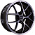 INCH 7x17/5x108 ET45 D63,4 FA8538 Gloss Black Machined Face (ZJH) FlowForming