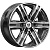 K&K 7,5x17/6x139,7 ET25 D106,1 R8 (КС1174) Алмаз черный