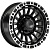 LS 7x15/5x139,7 ET0 D108,1 1386 BKSL (конус, Колпак+лого)