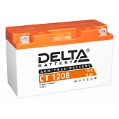 АКБ мото DELTA Battery AGM 12 А/ч прямая L+ EN180 А 150*86*131 YTX14-BS, YTX12-BS CT 1212